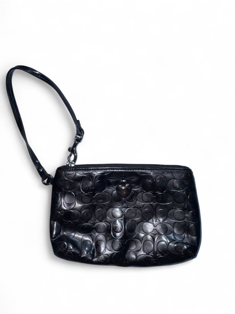 Coach Black Wristlet